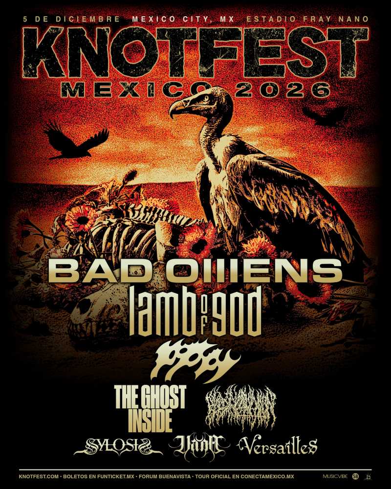 Primer avance de noticias del Knotfest México 2026