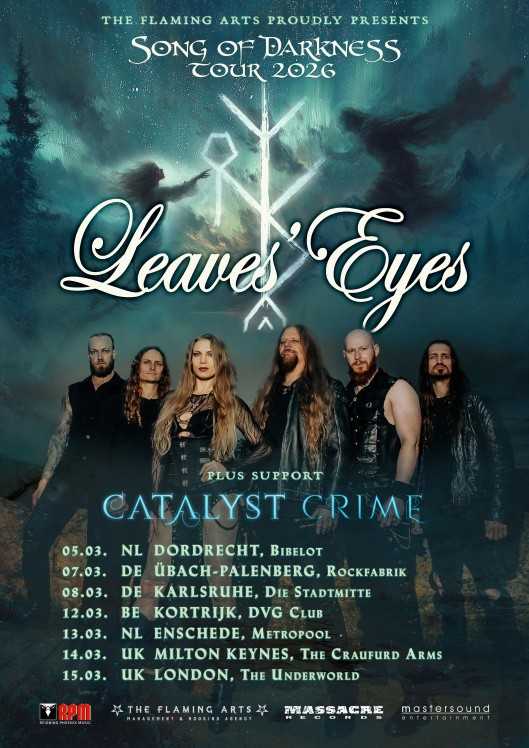 Leaves’ Eyes presenta EP y su tour europeo para presentarlo