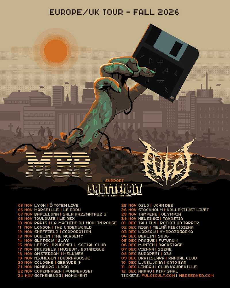 Master Boot Record y Fulci comparten gira europea