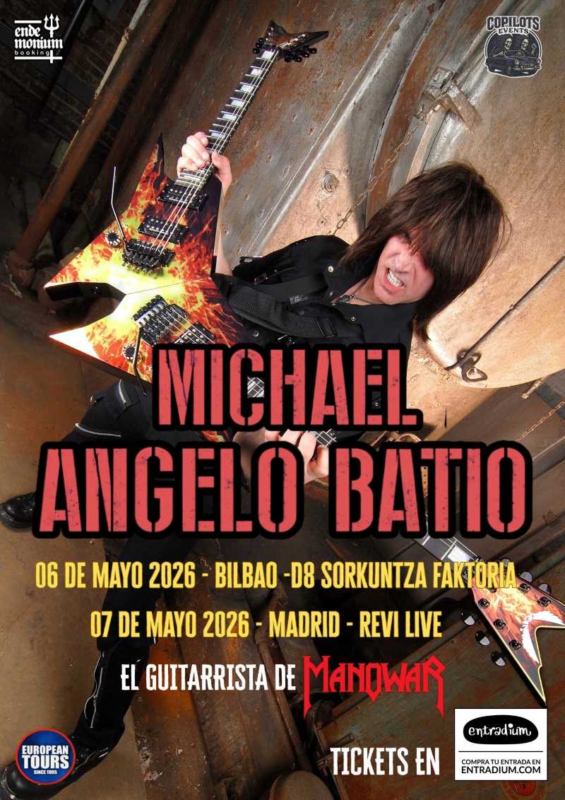 Fechas en Bilbao y Madrid del guitarrista