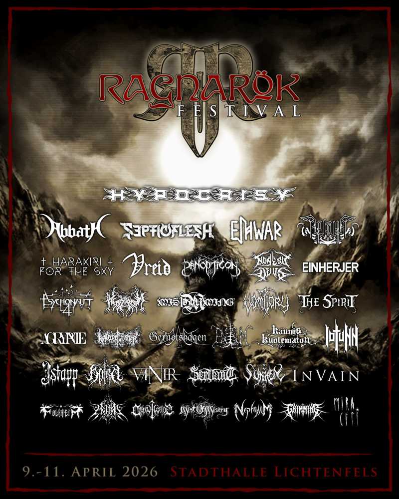 A dos meses de una nueva edición del Ragnarök Festival de Alemania