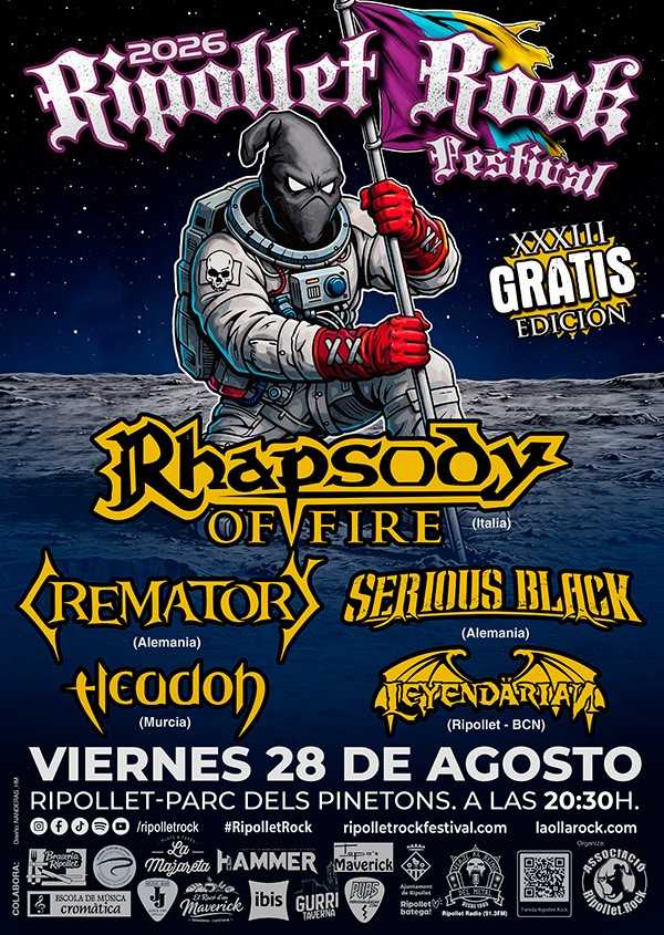 Horarios del Ripollet Rock 2026 de este fin de semana