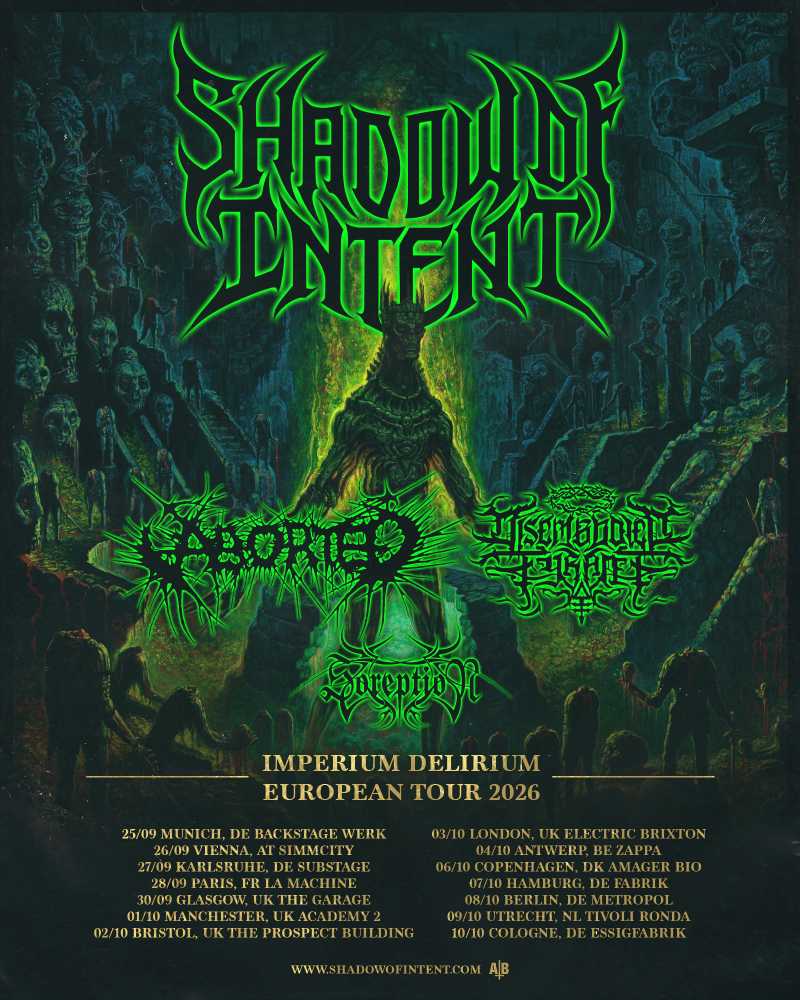 Shadow Of Intent pone al día las fechas de su gira