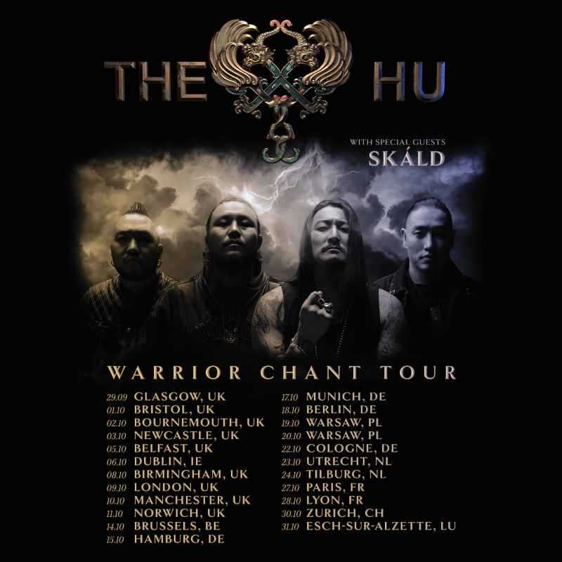 Fechas del tour europeo 2026 de The Hu