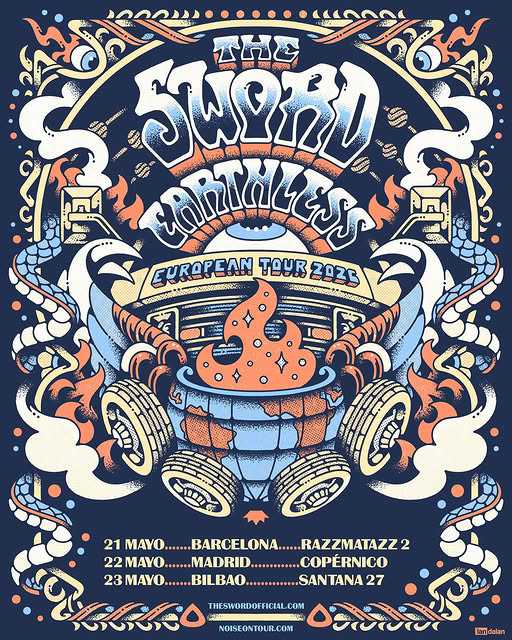 Fechas conjuntas de The Sword y Earthless en mayo