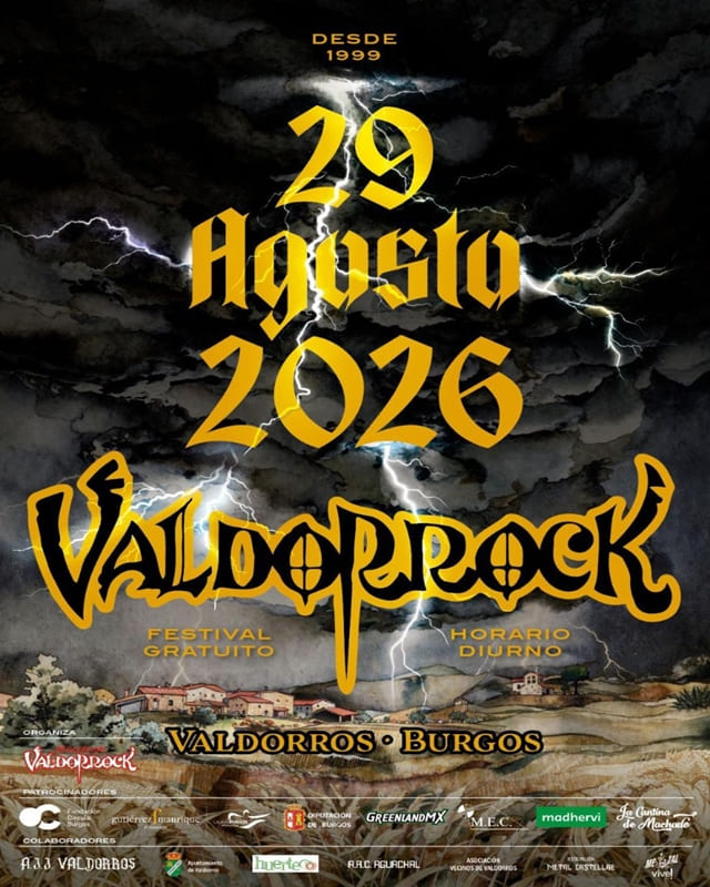 El histórico festival gratuito Valdorrock de Valdorros (Burgos) anuncia fecha para la edición de 2026