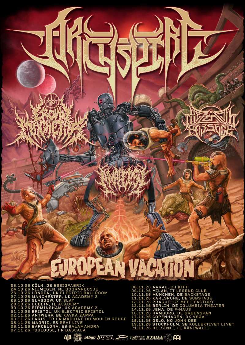 Fechas del tour europeo de Analepsy