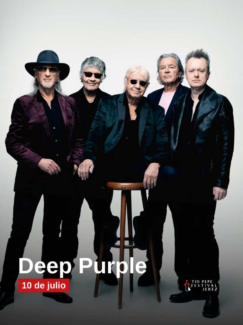 Deep Purple en el Tío Pepe Festival de Jerez de la Frontera (Cádiz)