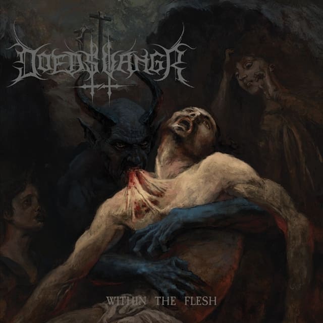 La banda de black metal/rock Doedsvangr lanza el segundo tema de su nuevo álbum, «Devil Bites Man»