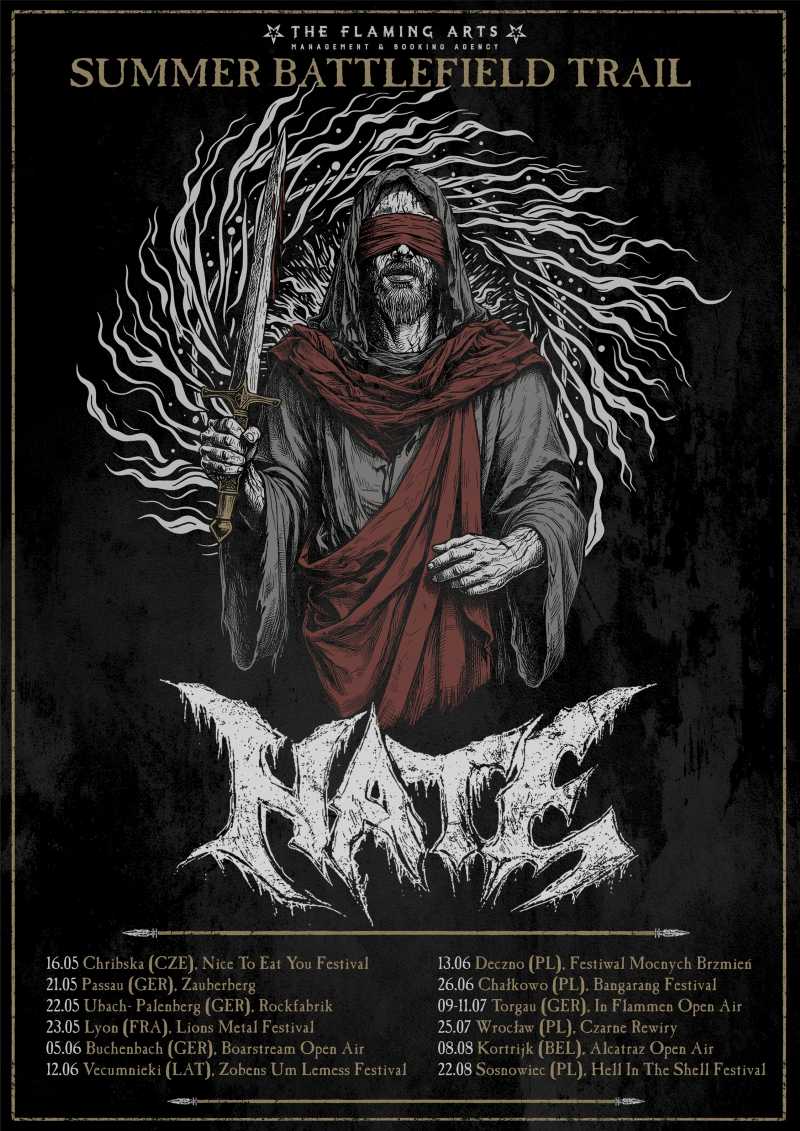 Hate presenta las fechas de su tour “Hate Summer Battlefield Trail 2026”