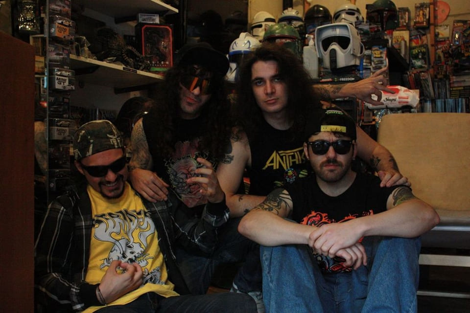 Conocemos a la banda thrasher Hazardous que lanzó su primer trabajo «Let There Be Dark» hace pocos meses