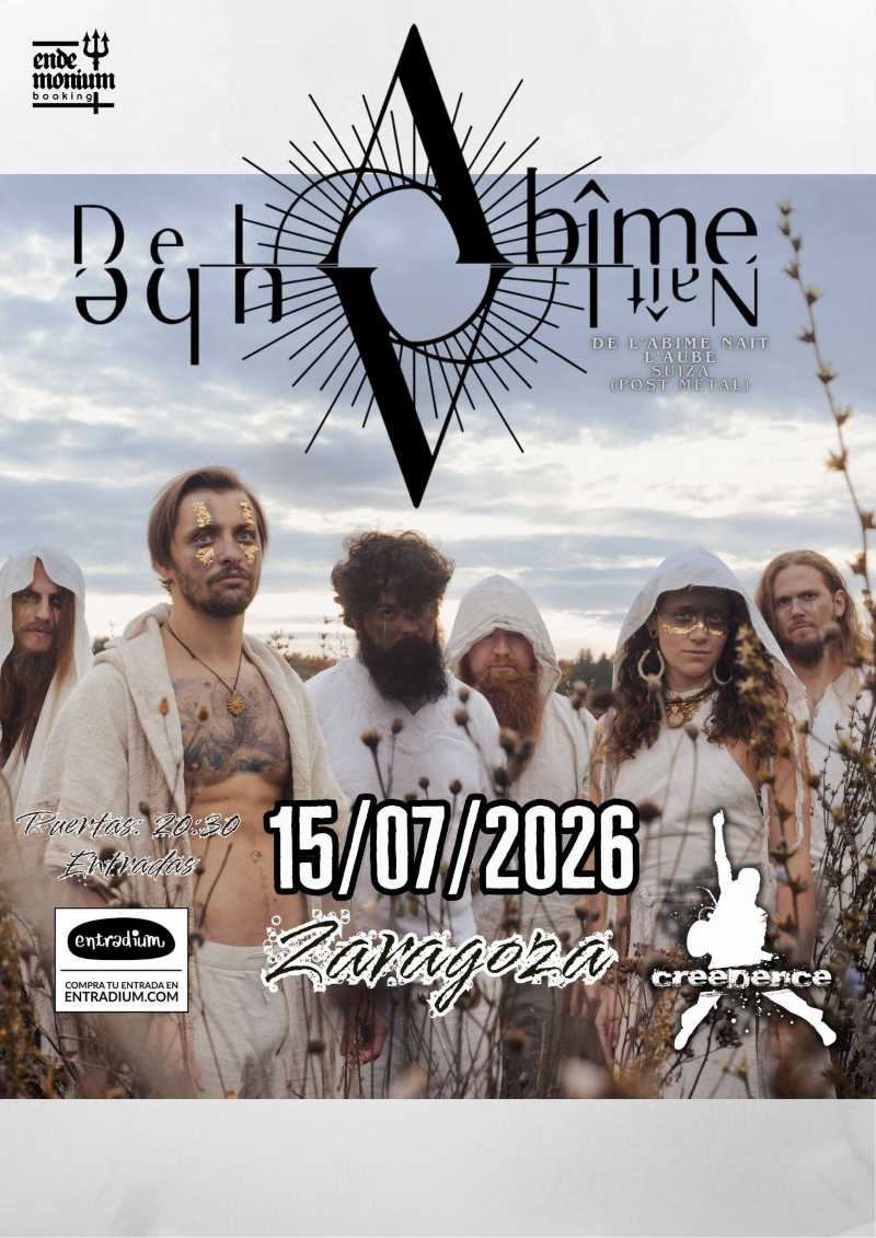 Los suizos L´Abime Nait L´Aube en Zaragoza y Santander en julio
