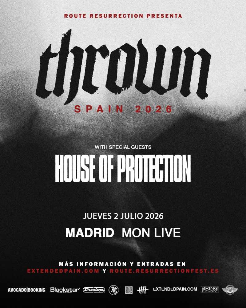 Los suecos Thrown anuncian fecha en Madrid el mes de julio