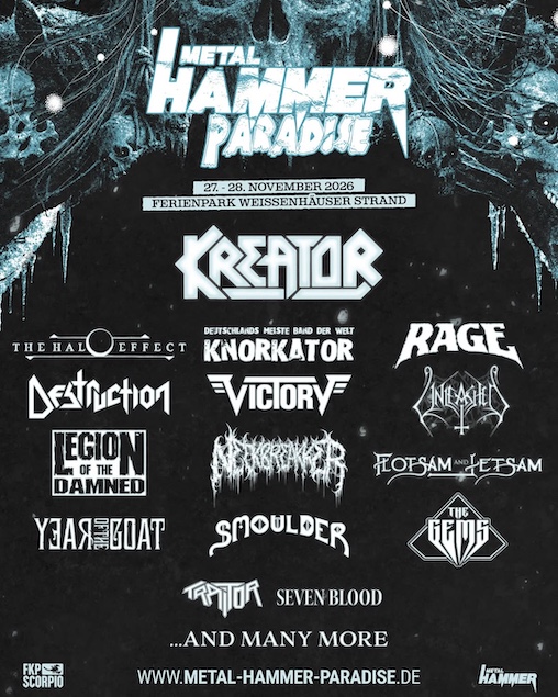 El festival Metal Hammer Paradise ha anunciado gran parte de su cartel para la edición 2026