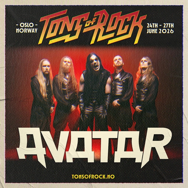Avatar se une al Tons of Rock en sustitución de The Pretty Reckless y se publican los horarios oficiales del festival