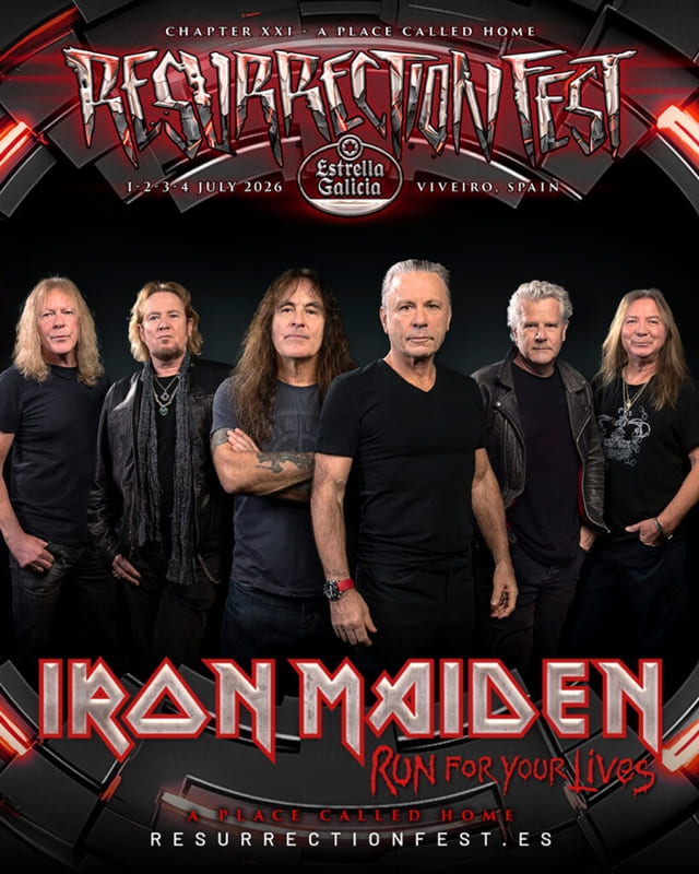 ¡El Resurrection Fest Estrella Galicia 2026 da la nota con la vuelta de Iron Maiden y Marliyn Manson!