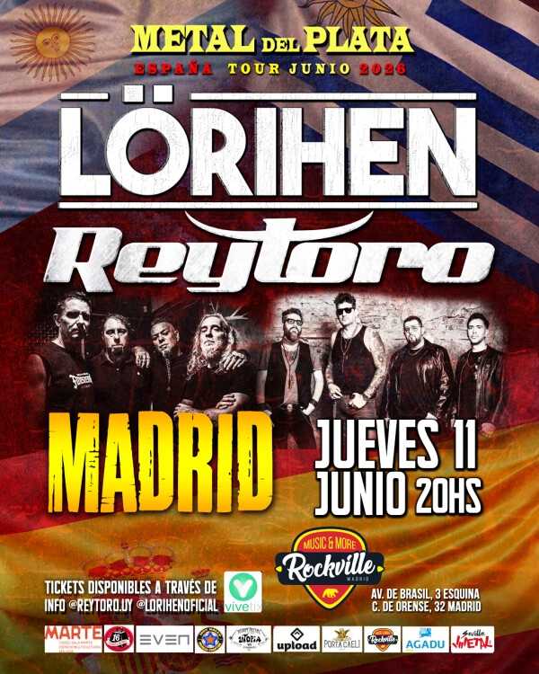 Llega el Metal de la Plata a Madrid con Lörihen y Reytoro