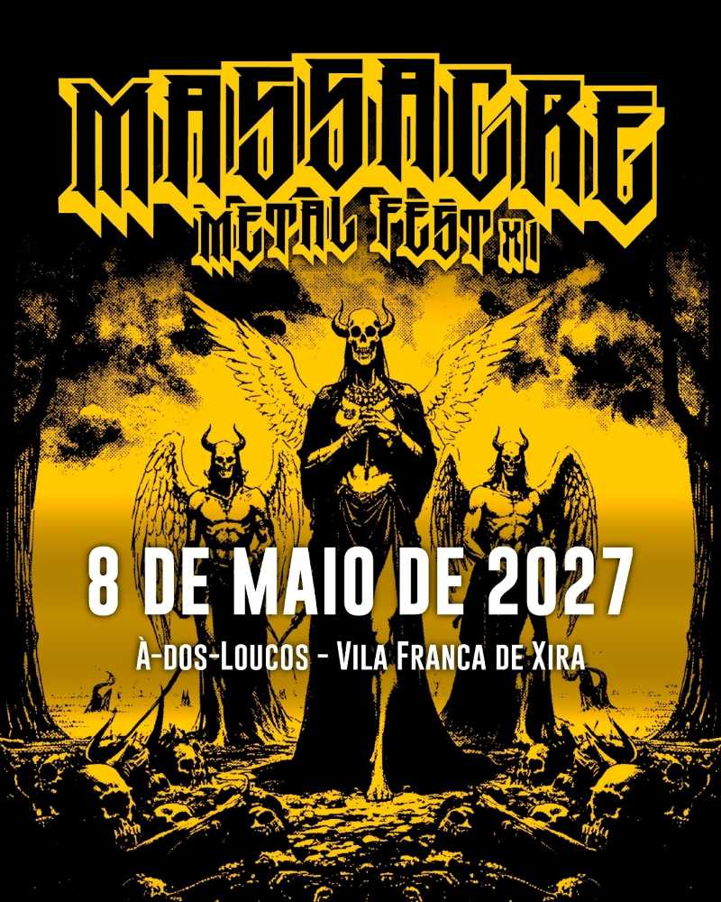 Fecha de la XI edición del Massacre Metal Fest 2027 de Portugal