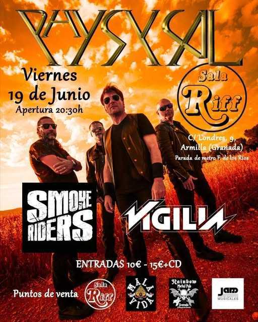 Los granadinos Physycal presentan single y concierto de presentación en Granada