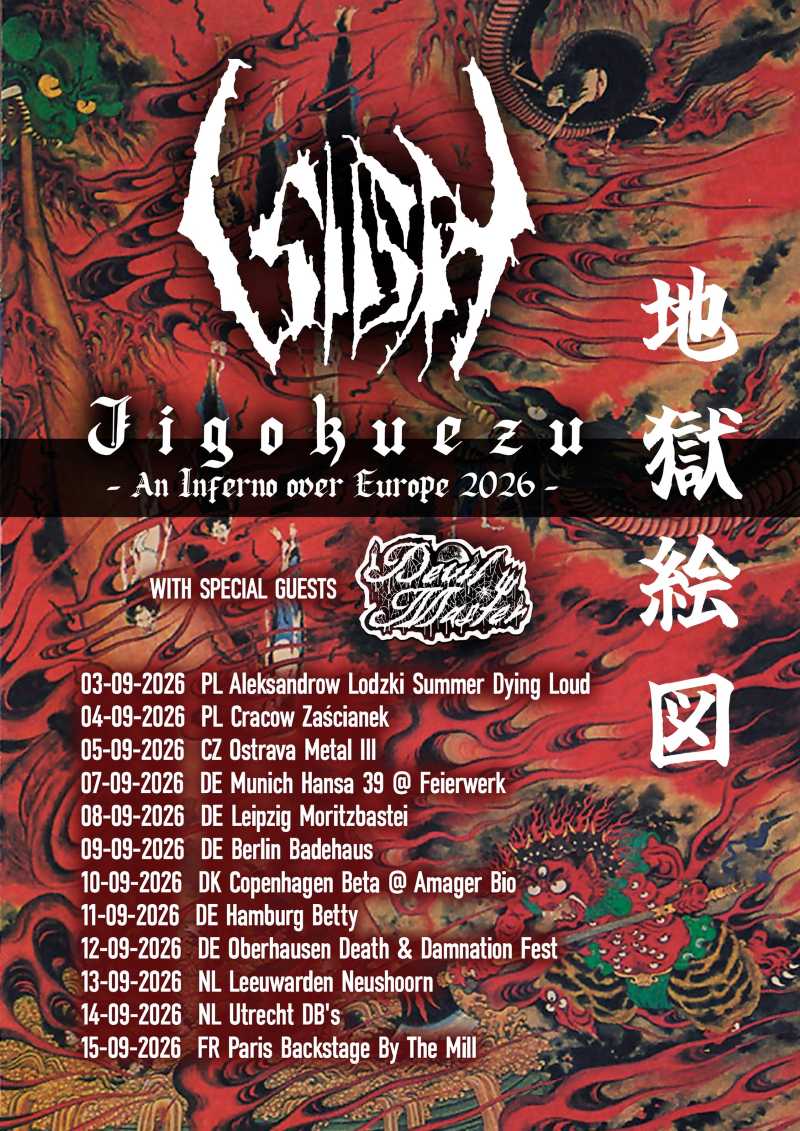 Sigh girará en Europa con su «An Inferno over Europe 2026» tour