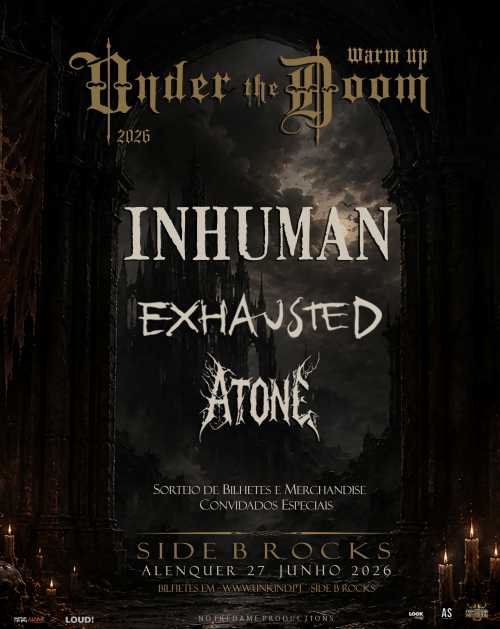 El 27 de junio el Warm Up show del Under The Doom Festival de Lisboa