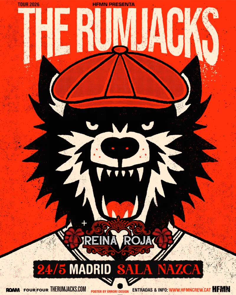 The Rumjacks se presentan en Madrid el 24 de mayo