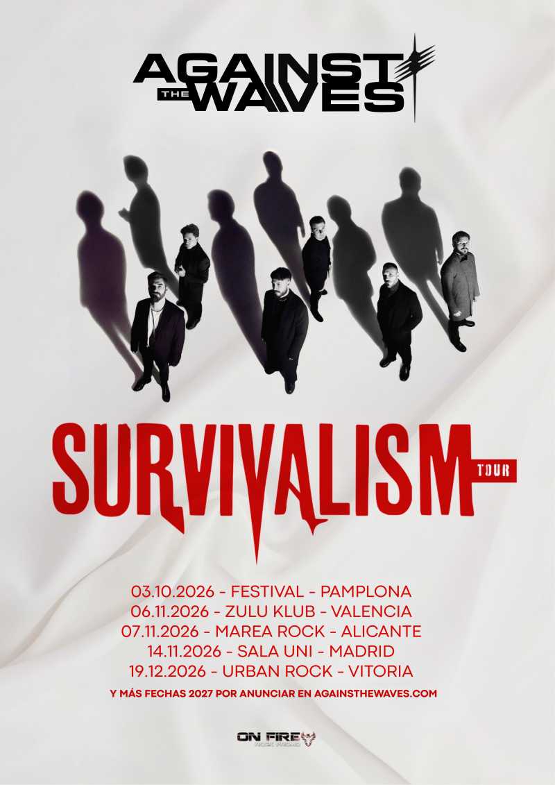 Against The Waves presenta su disco «Survivalism» y primeras fechas de su gira