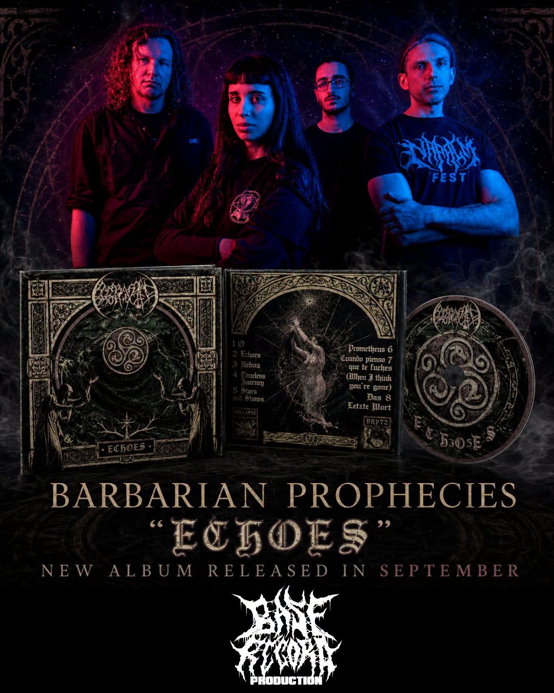 Detalles del nuevo trabajo de Barbarian Prophecies