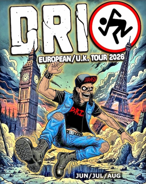 Fechas del Tour europeo de D.R.I.
