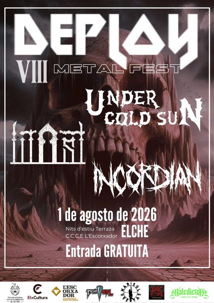 Nueva edición del Deploy Metal Fest alicantino que celebra su octava edición en L’Escorxador de Elche