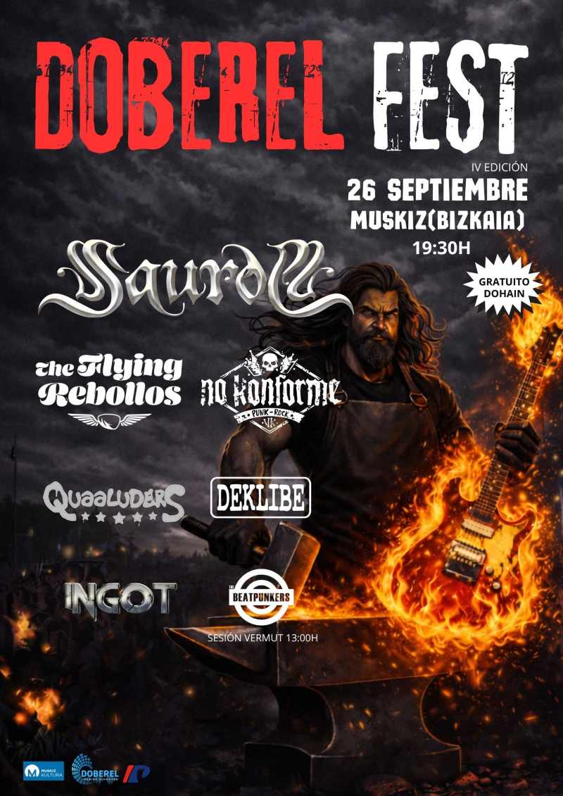 Cuarta edición del Doberel Fest 2026 de Muskiz (Bizkaia)