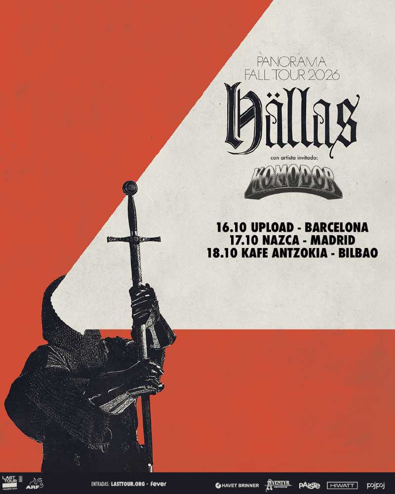 Hällas confirma fechas en España tras su paso por el Azkena Rock