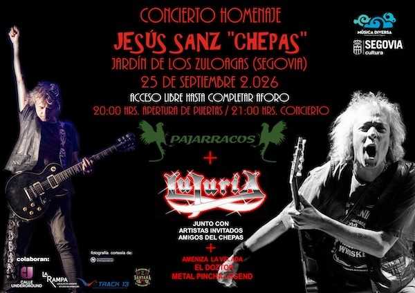 Homaneje a El Chepas en Segovia el 25 de septiembre