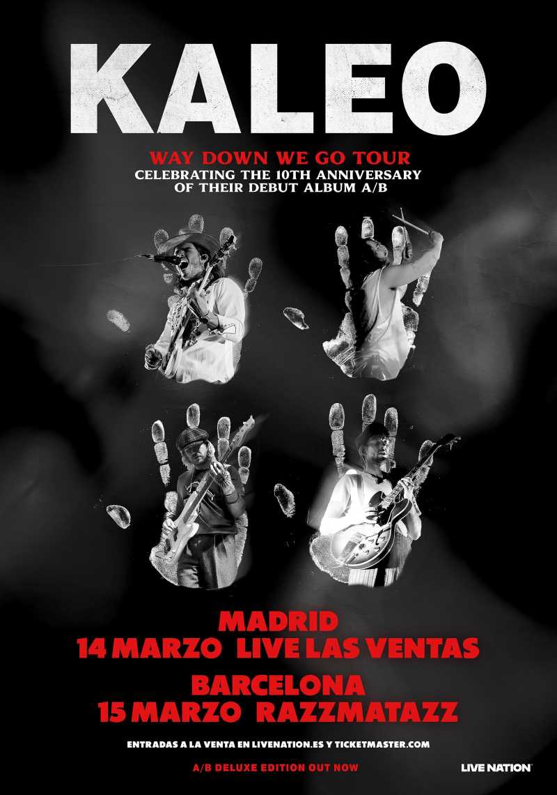 Los islandeses Kaleo confirman fechas en Madrid y Barcelona