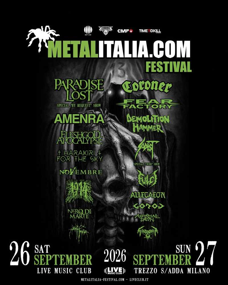 Confirmada la Warm Up party que completa el cartel del Metalitalia Festival 2026