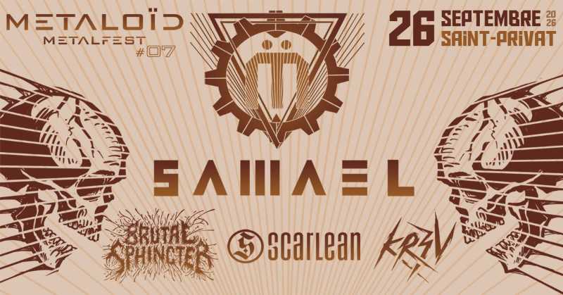 Samael encabeza el festival francés Metaloïd Metalfest #07
