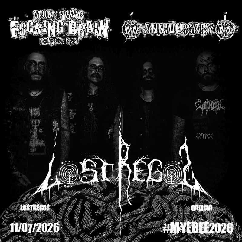 Lostregos última confirmación del Move Your Fucking Brain Extreme Fest 2026