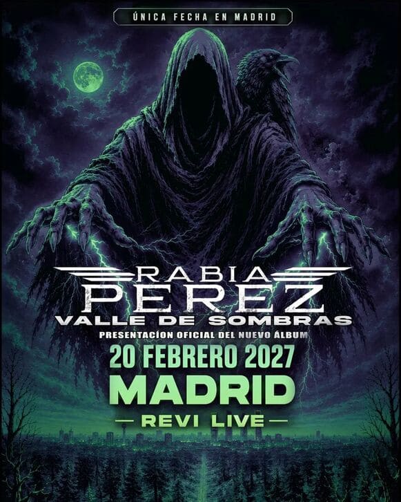 Rabia Pérez prepara con ilusión su vuelta con un concierto para febrero de 2027.