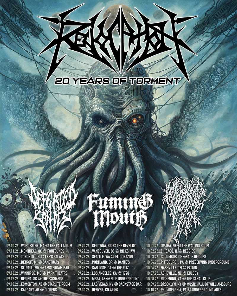 Anunciado el tour norteamericano de Revocation y más fechas