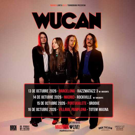Confirmadas las fechas de gira de los alemanes Wucan
