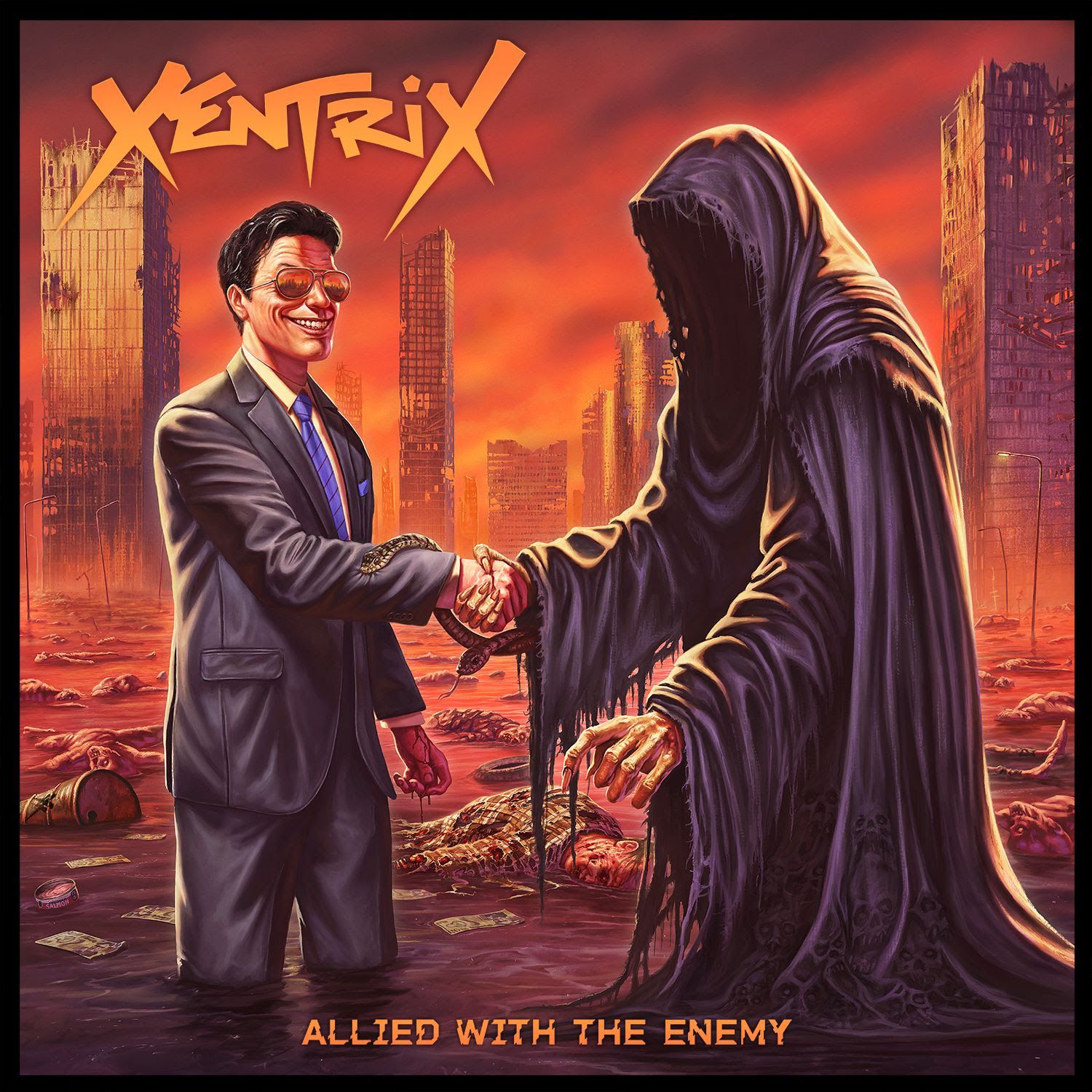 Xentrix ha terminado de trabajar en un nuevo álbum titulado “Allied With The Enemy”