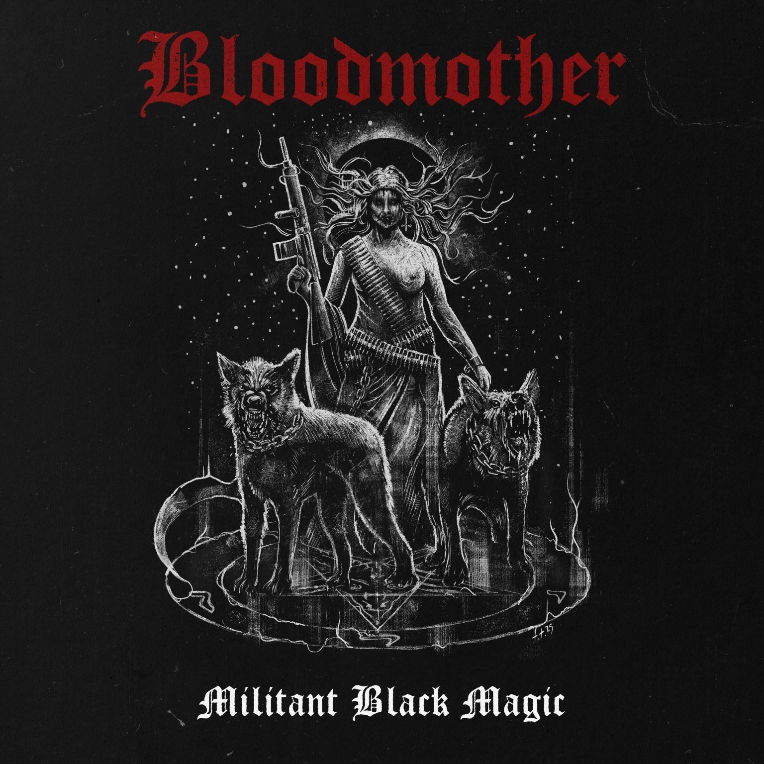 La banda finlandesa de Black Metal Bloodmother lanzará su álbum debut, «Militant Black Magic», el 25 de septiembre de 2026
