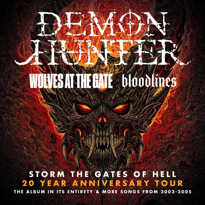 Demon Hunter anuncian la gira «Storm The Gates Of Hell 20th Anniversary Tour», una serie de conciertos como cabeza de cartel por Norteamérica