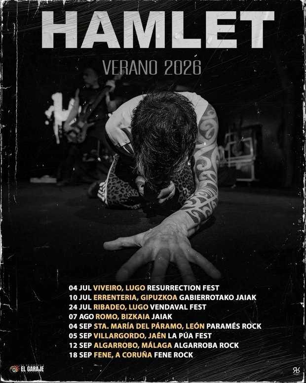 Fechas de Hamlet en verano de 2026