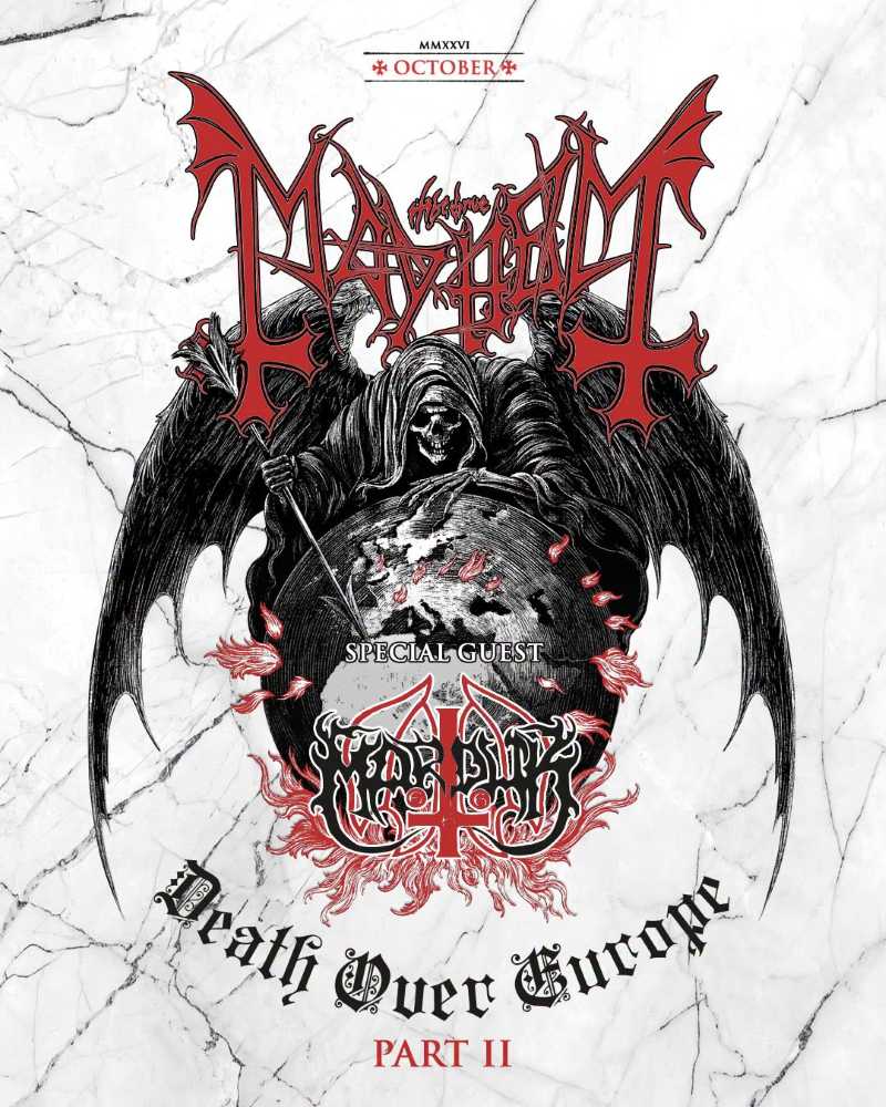 Mayhem con su «Death Over Europe pt. II» junto a Marduk