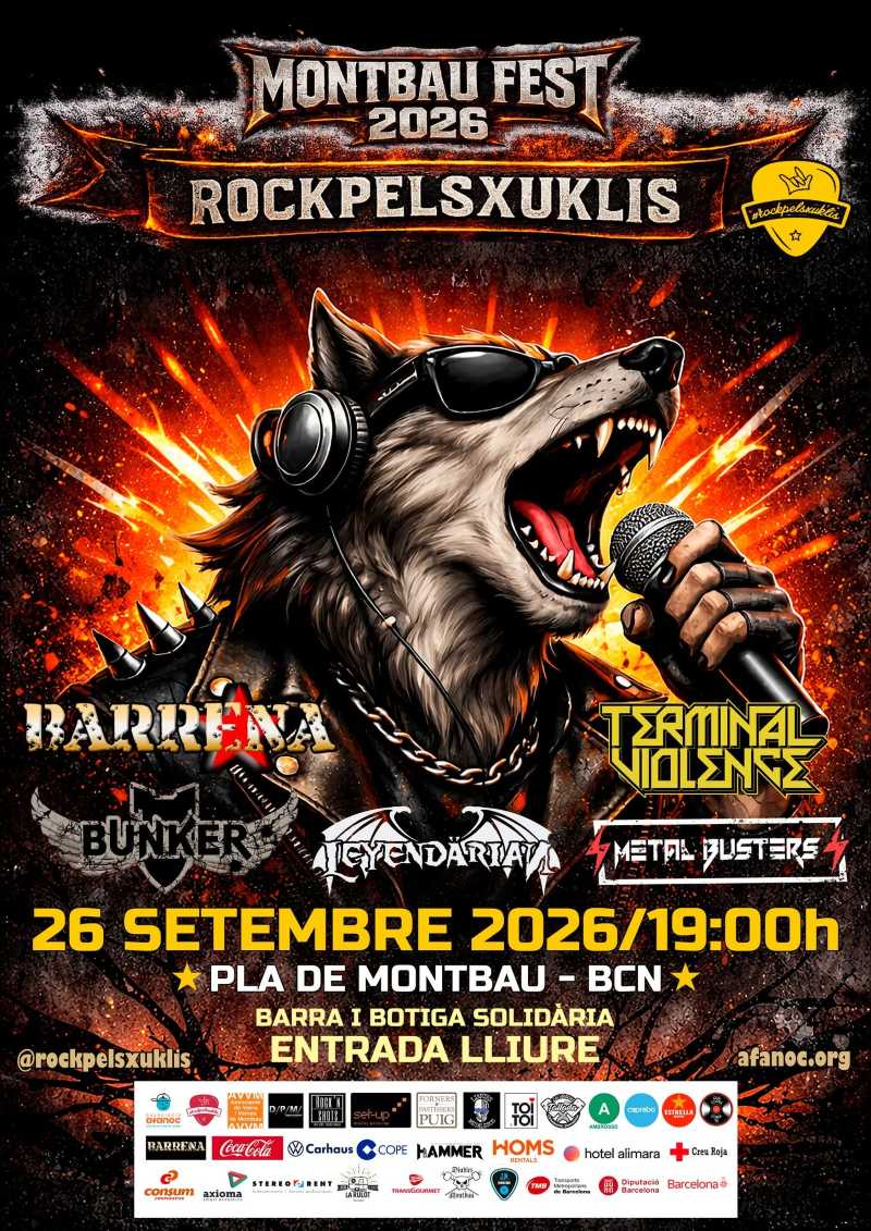 El Montbau Fest 2026 el 26 de septiembre, un festival solidario en Barcelona