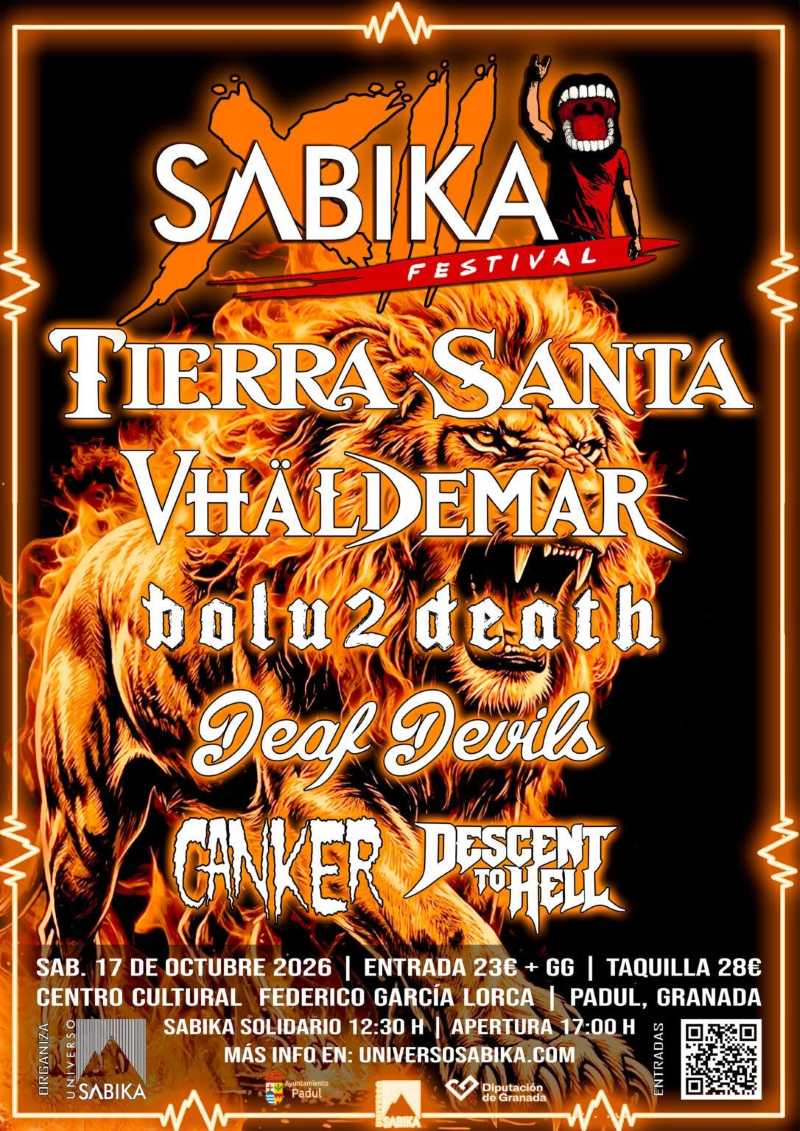 Nueva edición del Sabika Festival 2026 el sábado 17 de octubre en Granada