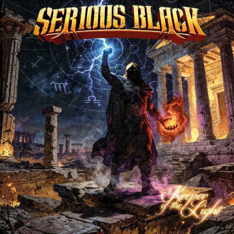 Serious Black nos presenta «Last Man Standing», el primer single de su próximo álbum, WKeeper Of The Light”.
