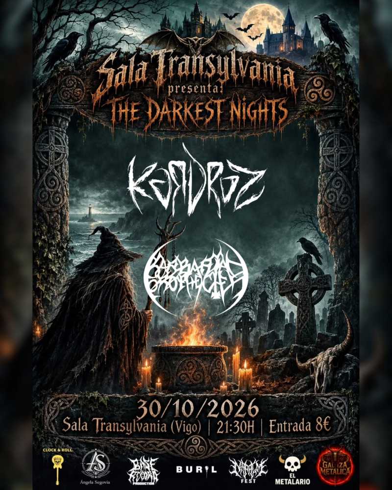 Los austriacos Kardroz y Barbarian Prophecies juntos en concierto en Vigo