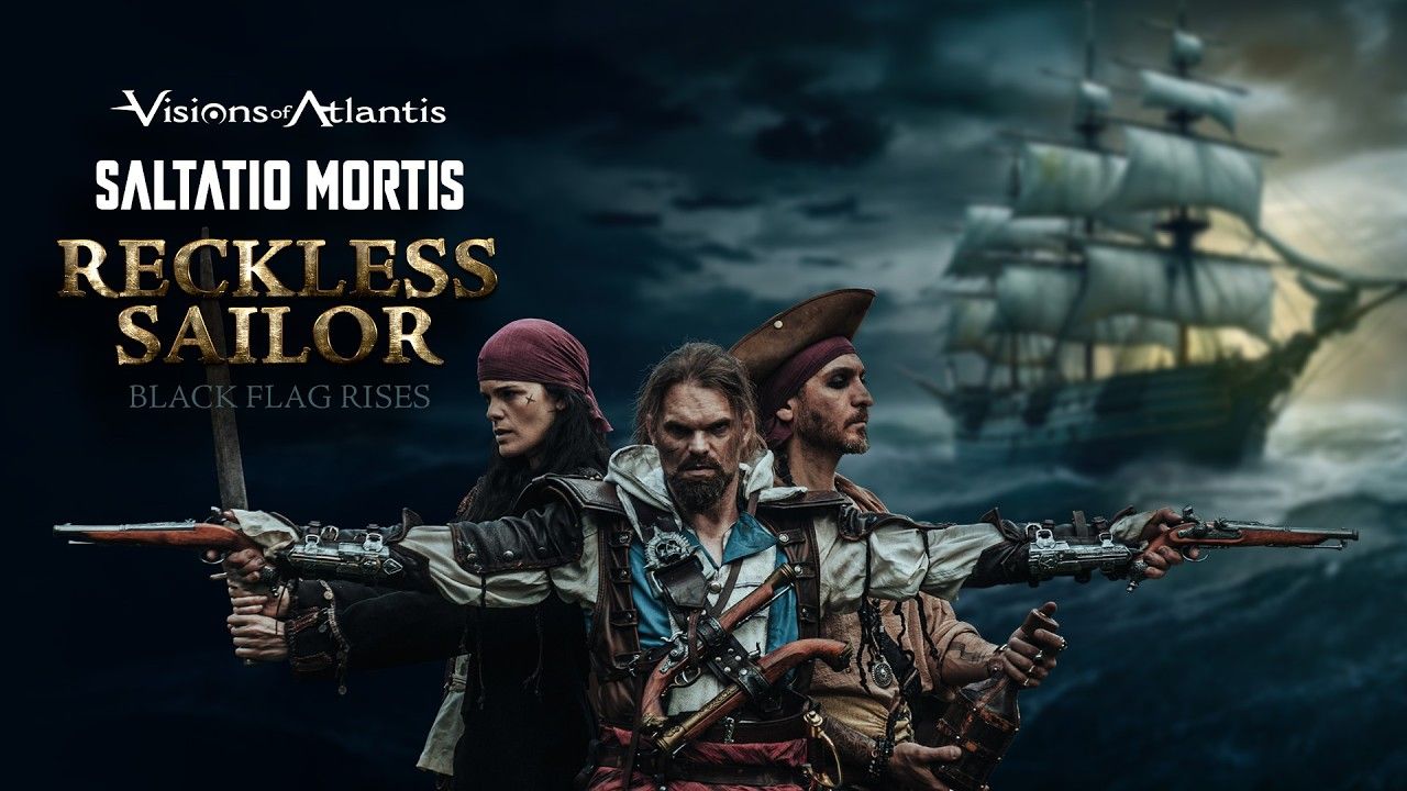 Visions Of Atlantis ha lanzado el nuevo single “Reckless Sailor (Black Flag Rises)”.